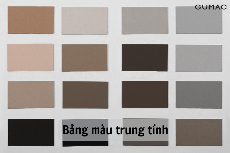 màu trung tính mau trung tinh