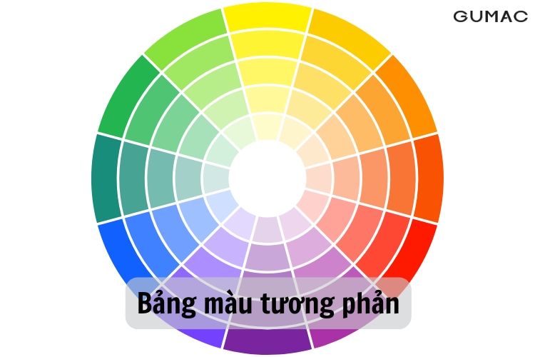 màu tương phản mau tuong phan