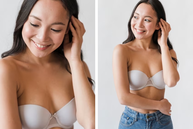 Áo ngực không dây - Tư tin tỏa sáng với các kiểu áo trễ vai Áo ngực không dây - Tư tin tỏa sáng với các kiểu áo trễ vai