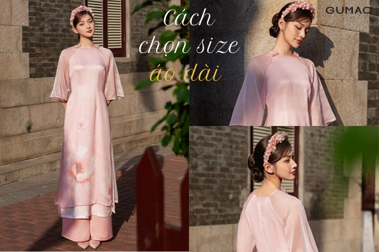 Cach chon size ao dai nu Cach chon size ao dai nu