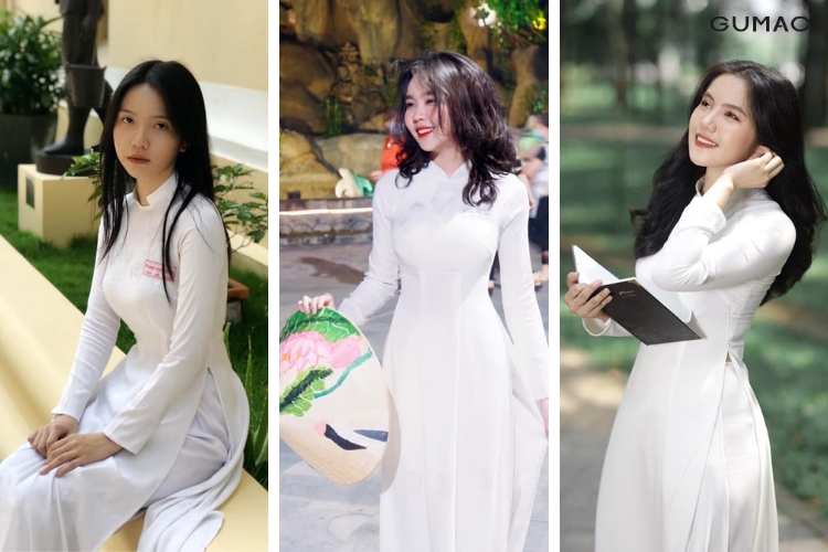 tao dang chup anh voi ao dai nu sinh