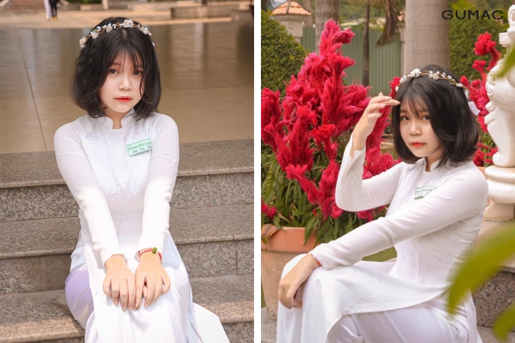 tao dang chup anh ao dai ngoi