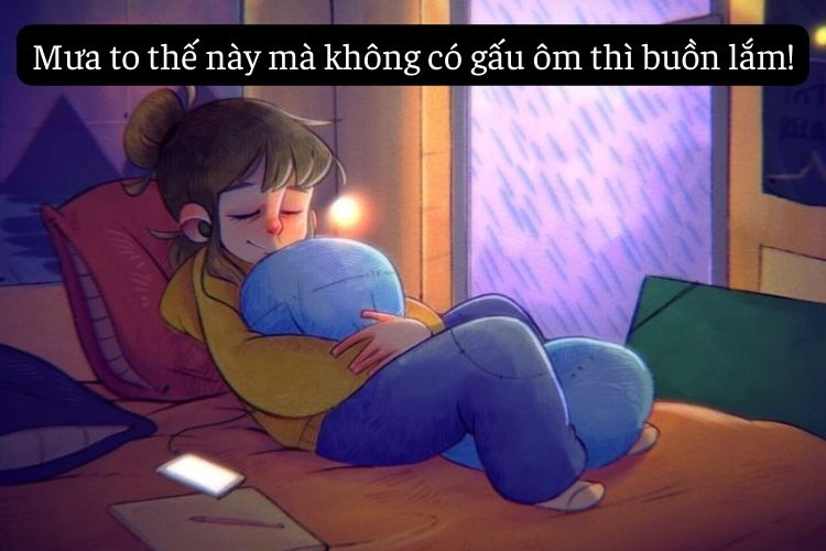 hinh anh hai huoc ve ngay mua