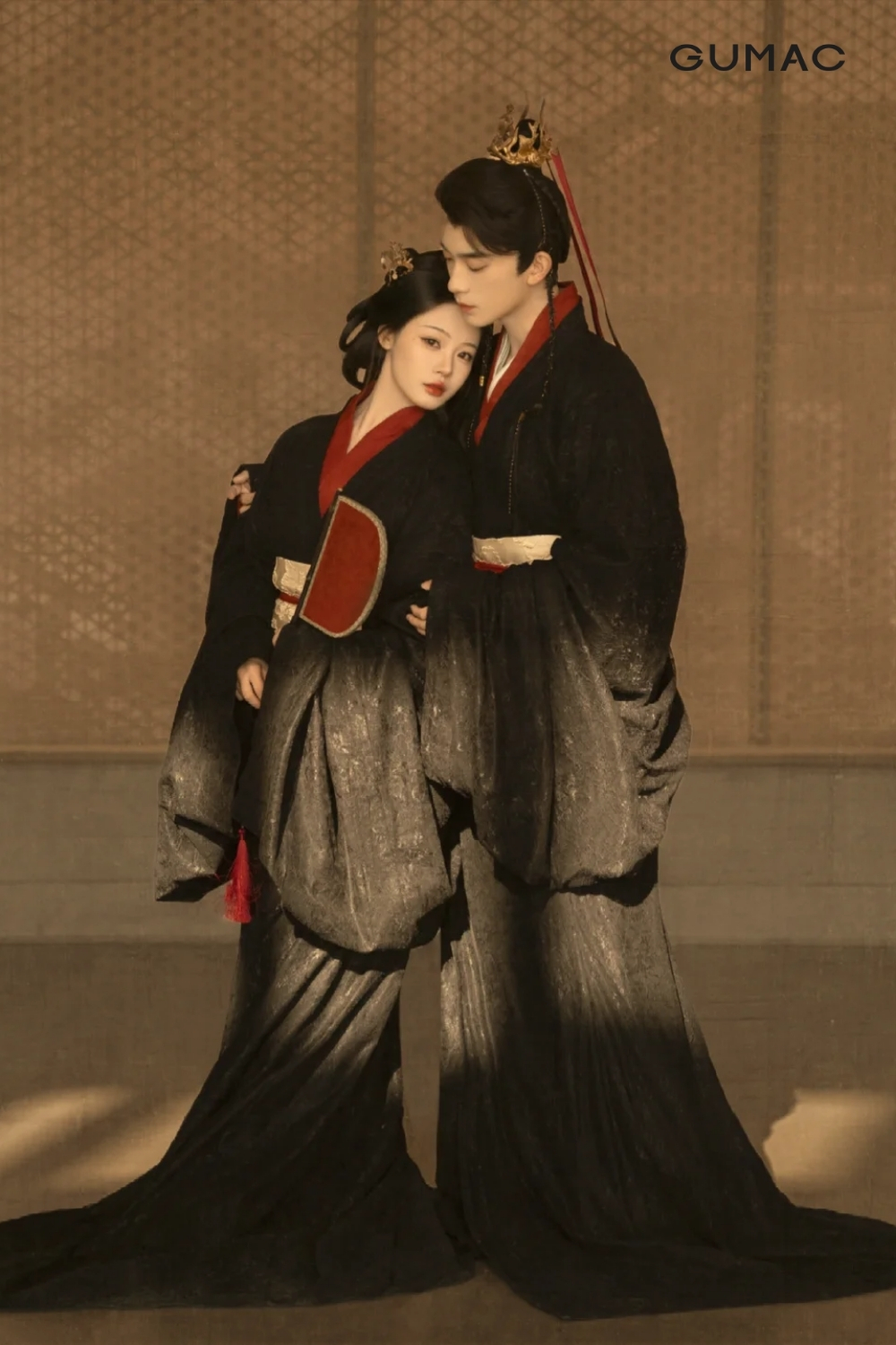 y tuong chup anh trung hoa couple