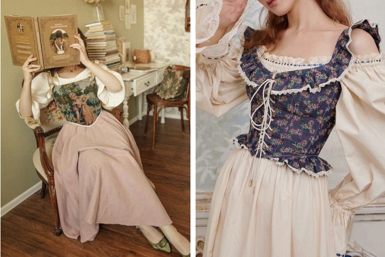 Váy đầm vintage thổ cẩm đặc sắc Váy đầm vintage thổ cẩm đặc sắc