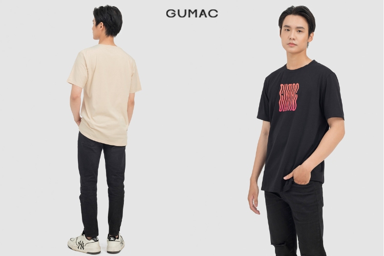 Mix áo thun cổ tròn cùng quần âu basic Mix áo thun cổ tròn cùng quần âu basic