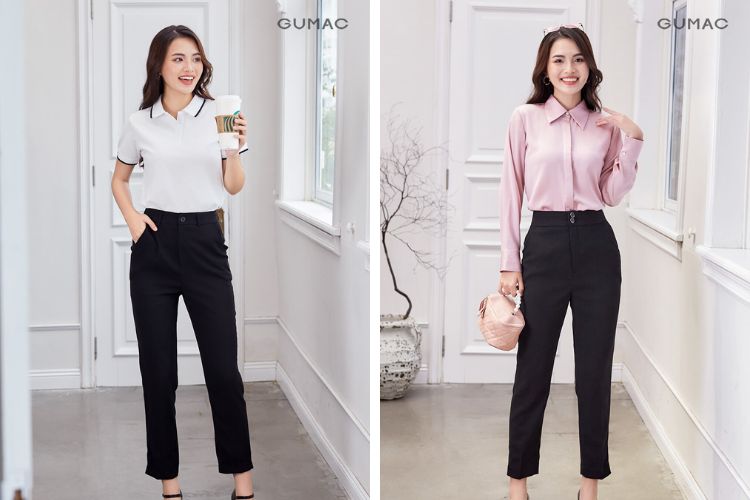 Quần cơ bản ống đứng Quần cơ bản ống đứng
