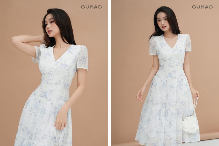Đầm xòe rã tầng Đầm xòe rã tầng