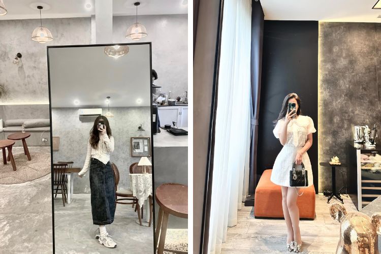 Outfit đi cafe để chụp hình Outfit đi cafe để chụp hình