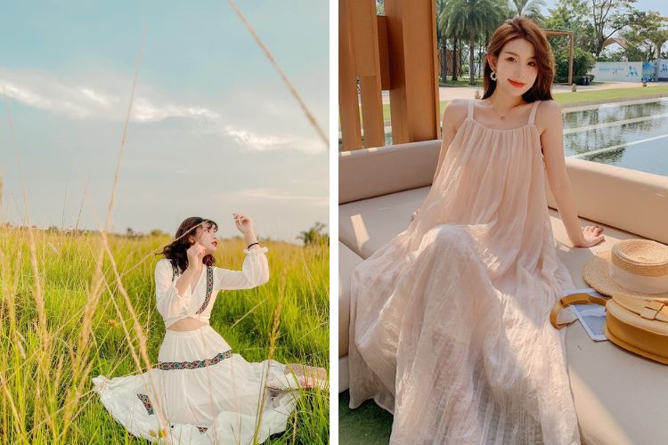 Phong cách boho cho những ngày đi chơi Nha Trang Phong cách boho cho những ngày đi chơi Nha Trang