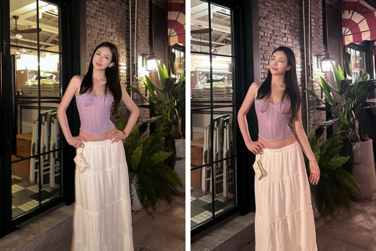 outfit khi du lich tai vinh vinh hy
