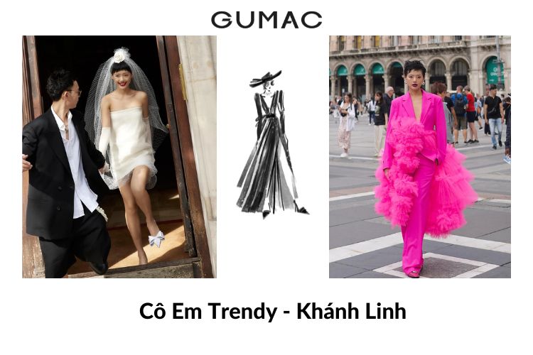Cô em trendy fashionista