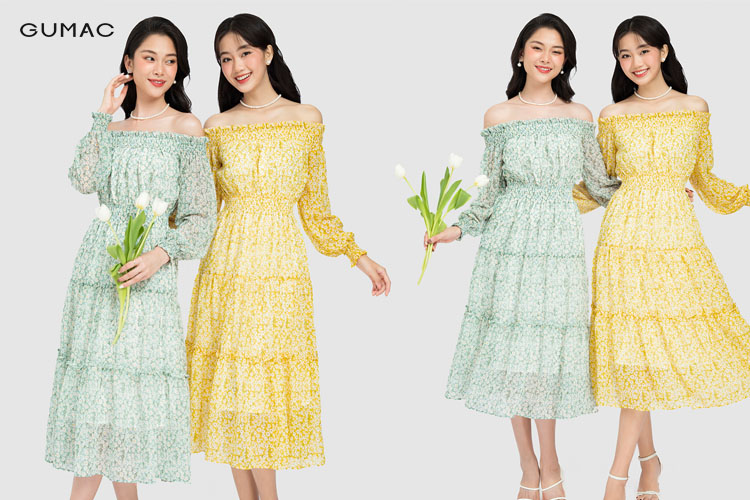 Mặc đầm trễ vai nên đi giày gì? Mặc đầm trễ vai nên đi giày gì?