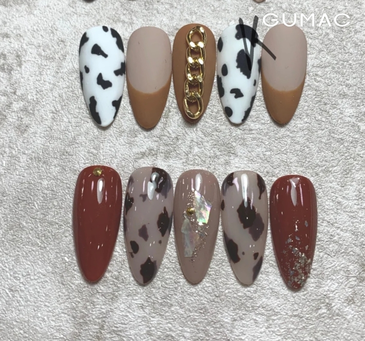 mau nail bo sua cute dep