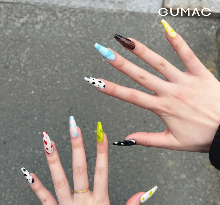mau nail bo sua da sac dep