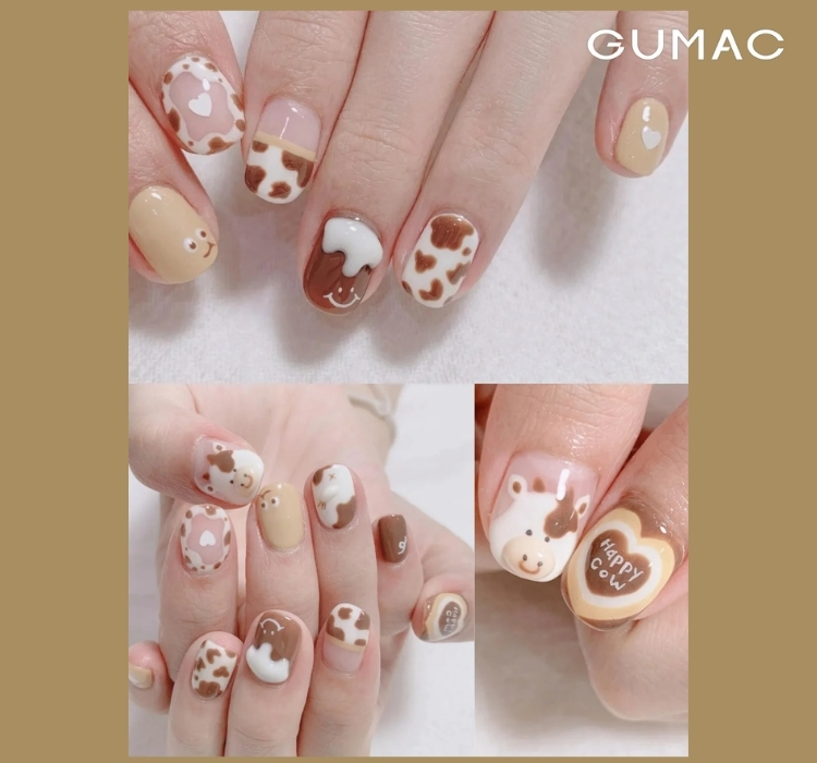 mau nail bo sua hoa tiet chu bo dep
