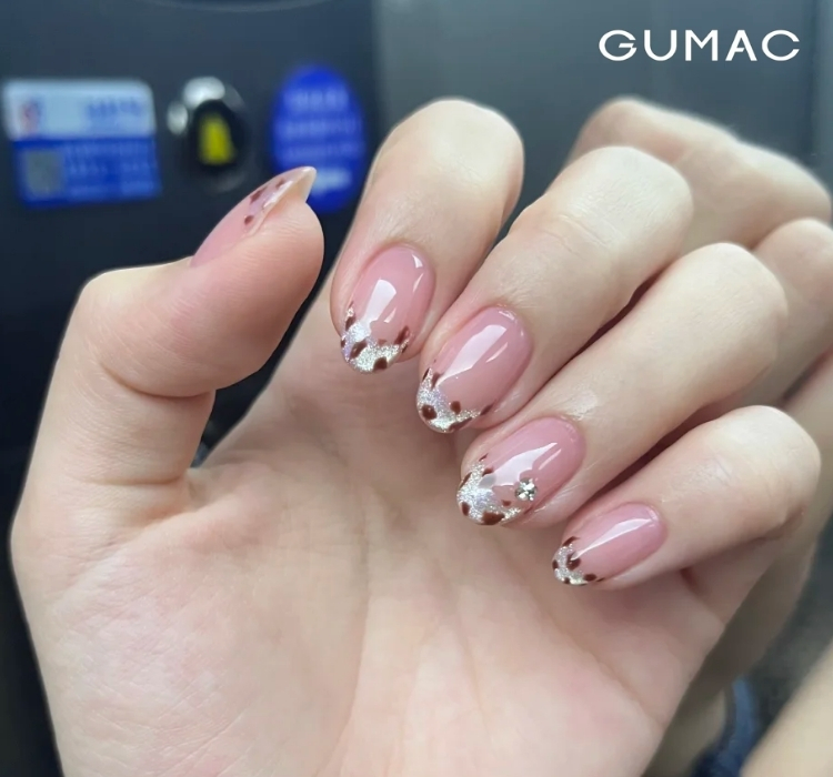 mau nail bo sua mat meo dep