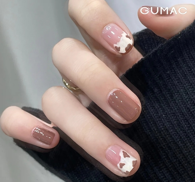mau nail bo sua mau nau dep