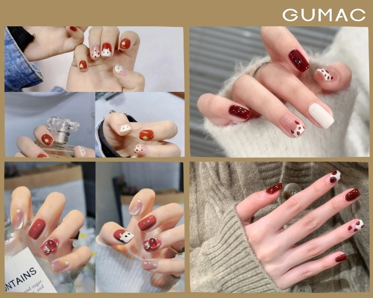 nail bo sua do noi bat
