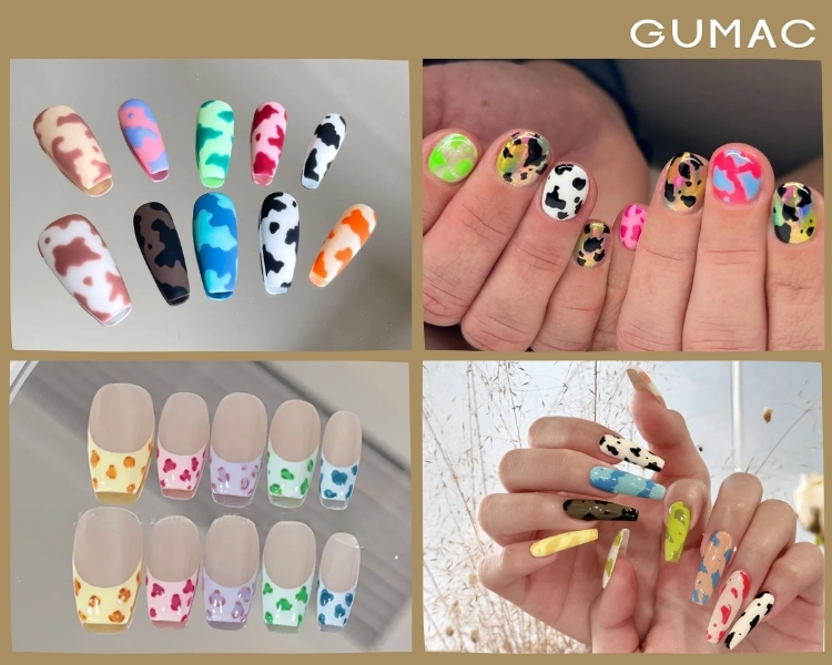 nail bo sua neon ca tinh