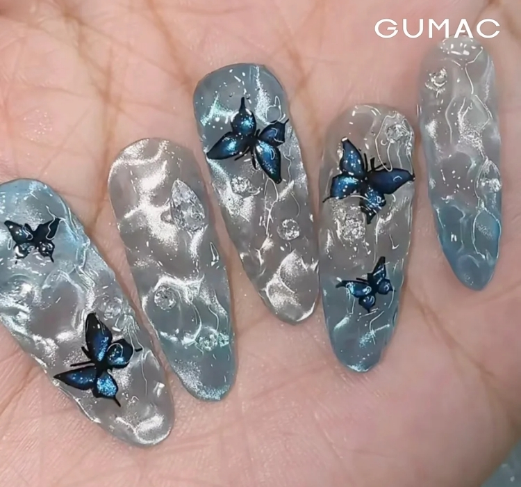mau nail buom hieu ung dep