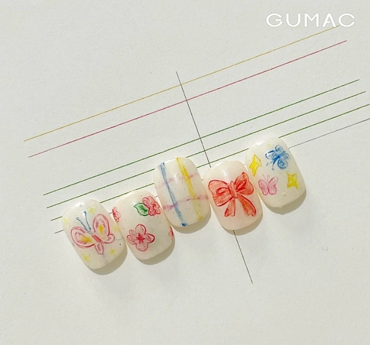 mau nail buom ngo nghinh
