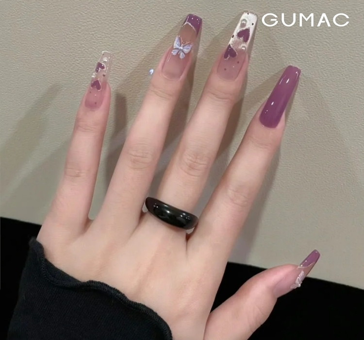 mau nail buom ngot ngao