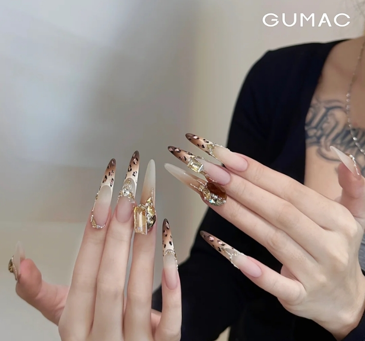 mau nail hoa tiet da bao dep