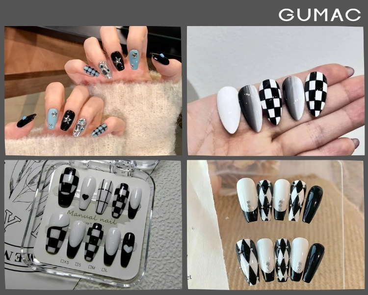 nail ca tinh soc caro