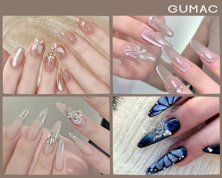 mau nail canh buom phoi da