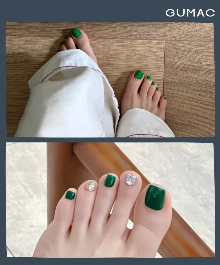 mong chan xanh la cay noi bat