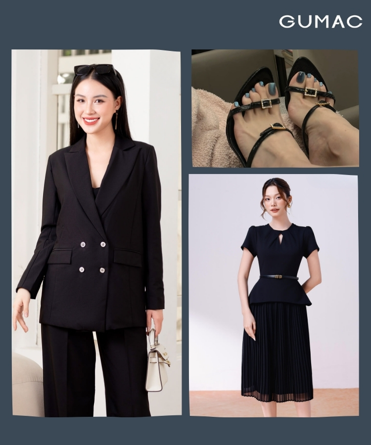 phoi nail xanh du tiec sang trong