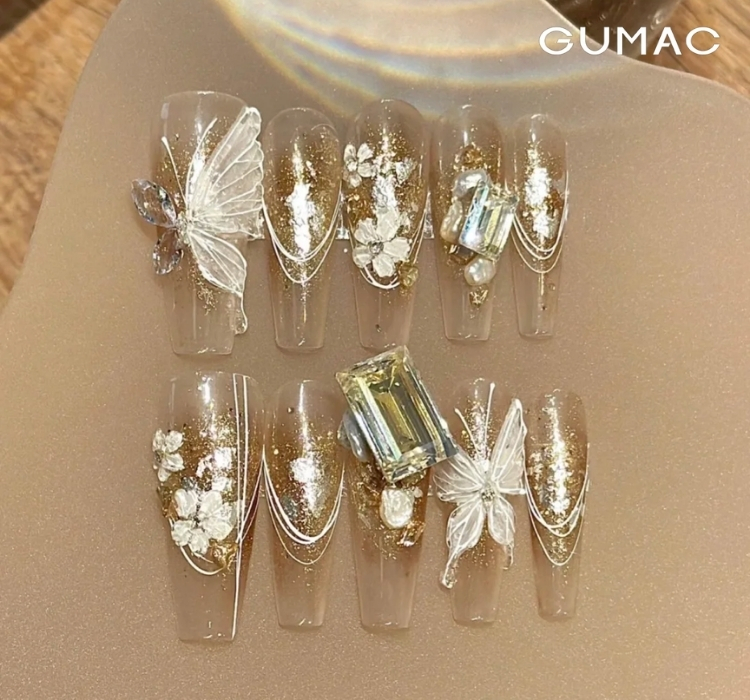 mau nail con buom sang trong