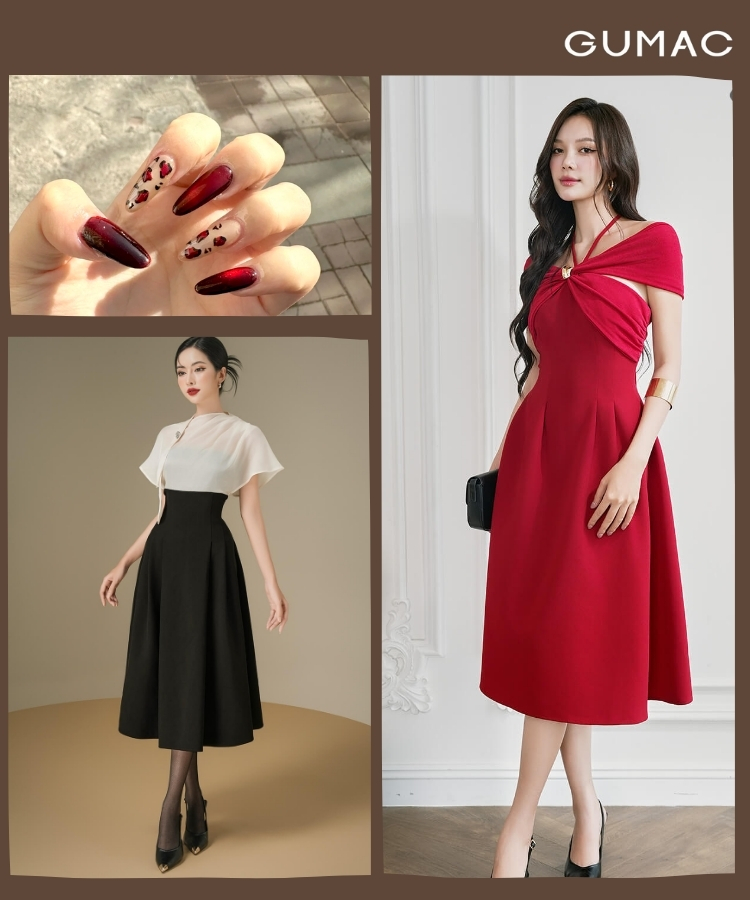 outfit phu hop nail da beo