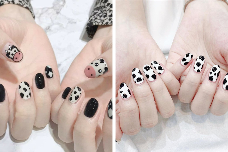 Các mẫu nail vẽ hoạ tiết đẹp cute Các mẫu nail vẽ hoạ tiết đẹp cute