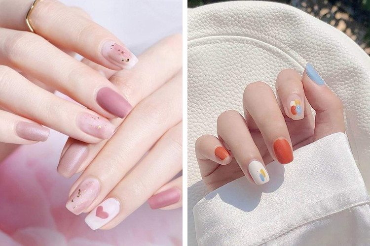 Mẫu nail pastel đẹp nhẹ nhàng Mẫu nail pastel đẹp nhẹ nhàng