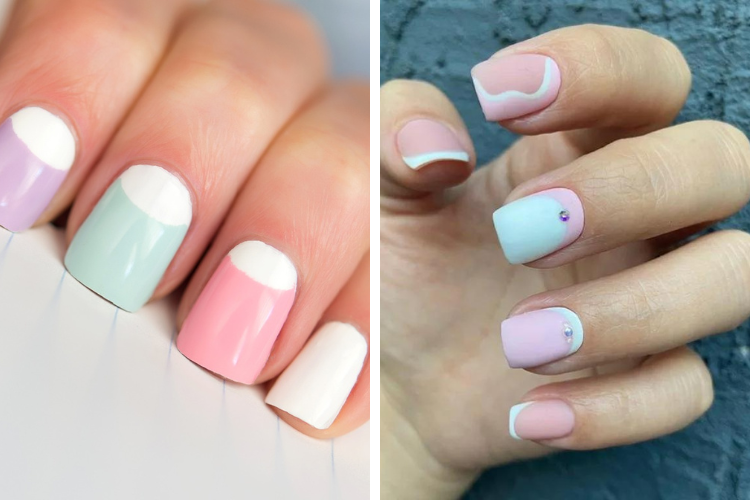 Mẫu nail pastel đẹp nhẹ nhàng Mẫu nail pastel đẹp nhẹ nhàng