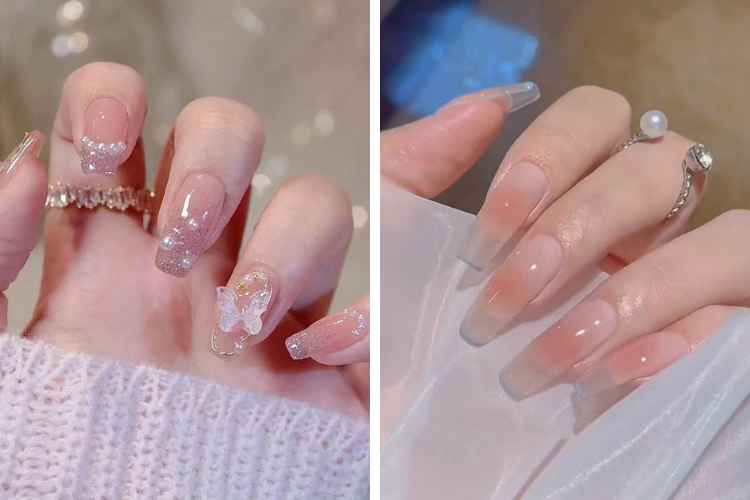 Những mẫu nail thạch cho học sinh Những mẫu nail thạch cho học sinh