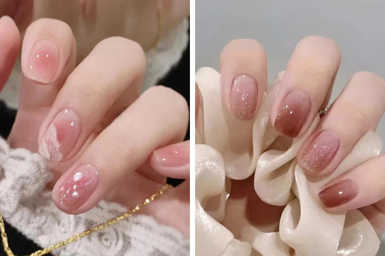 Những mẫu nail thạch cho học sinh Những mẫu nail thạch cho học sinh