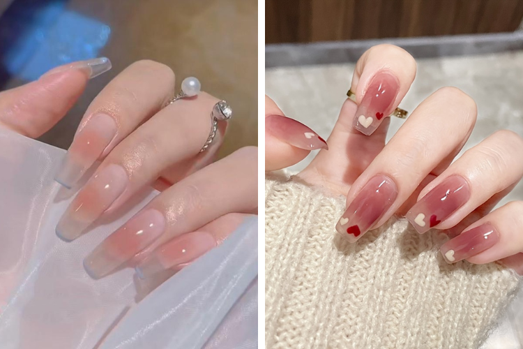 Những mẫu nail thạch cho học sinh Những mẫu nail thạch cho học sinh