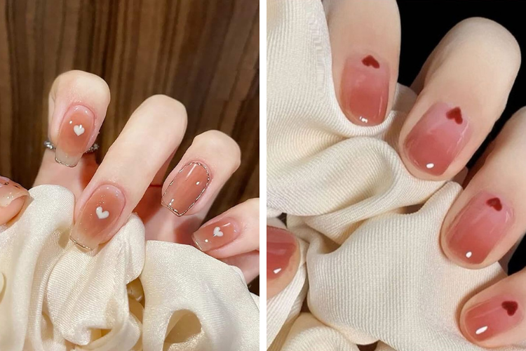 Những mẫu nail thạch cho học sinh Những mẫu nail thạch cho học sinh