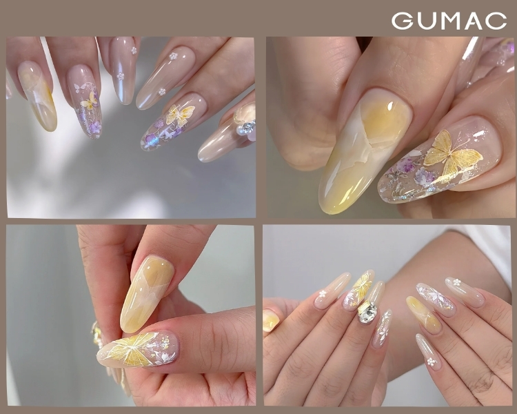 mau nail gia van da buom