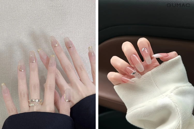 nail-trang-trong-suot