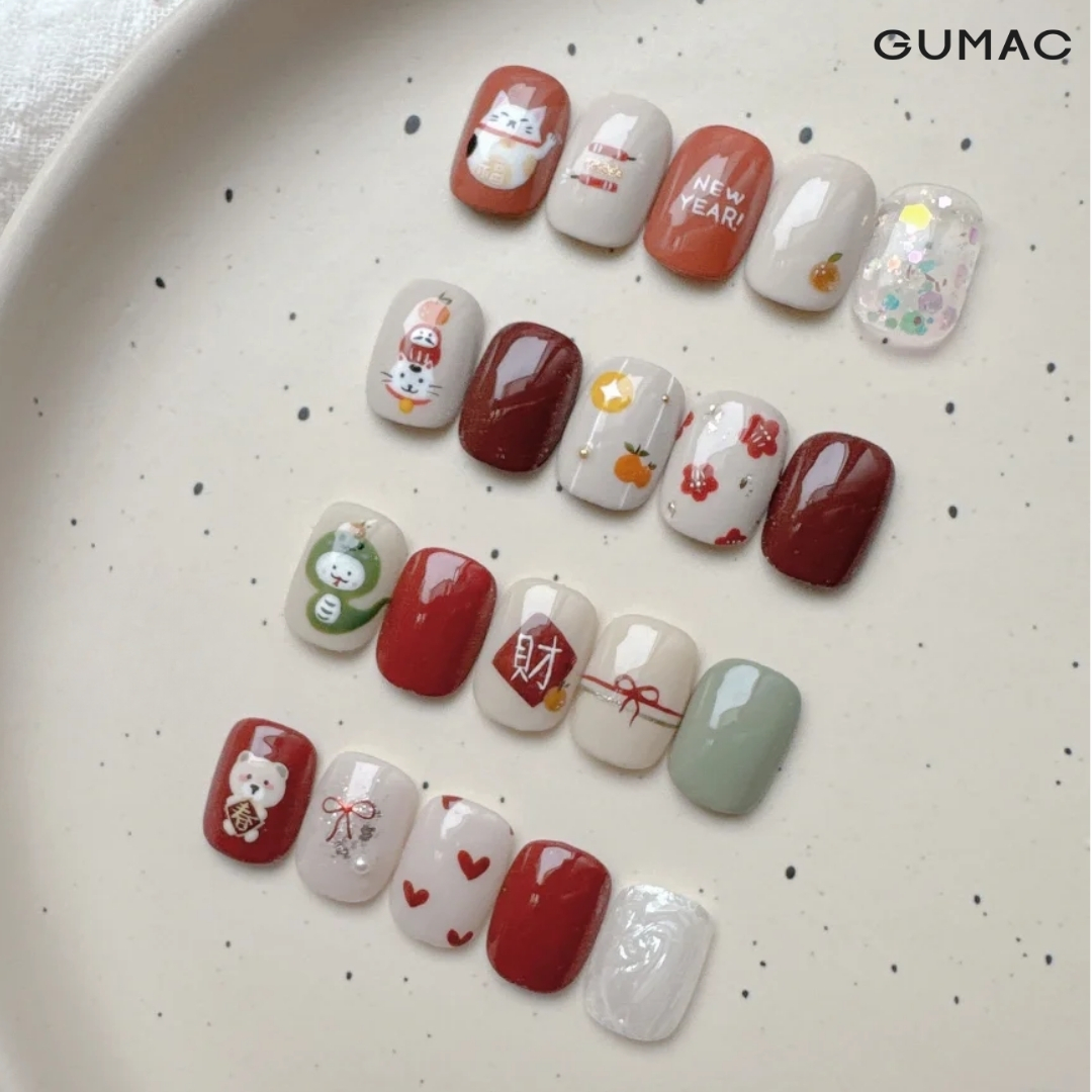 mau nail tet dep