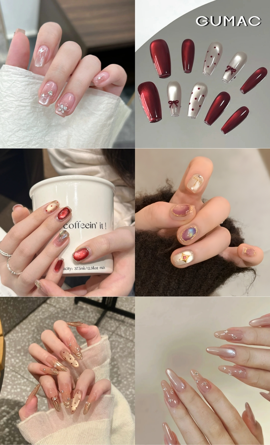 mau nail tet dinh da