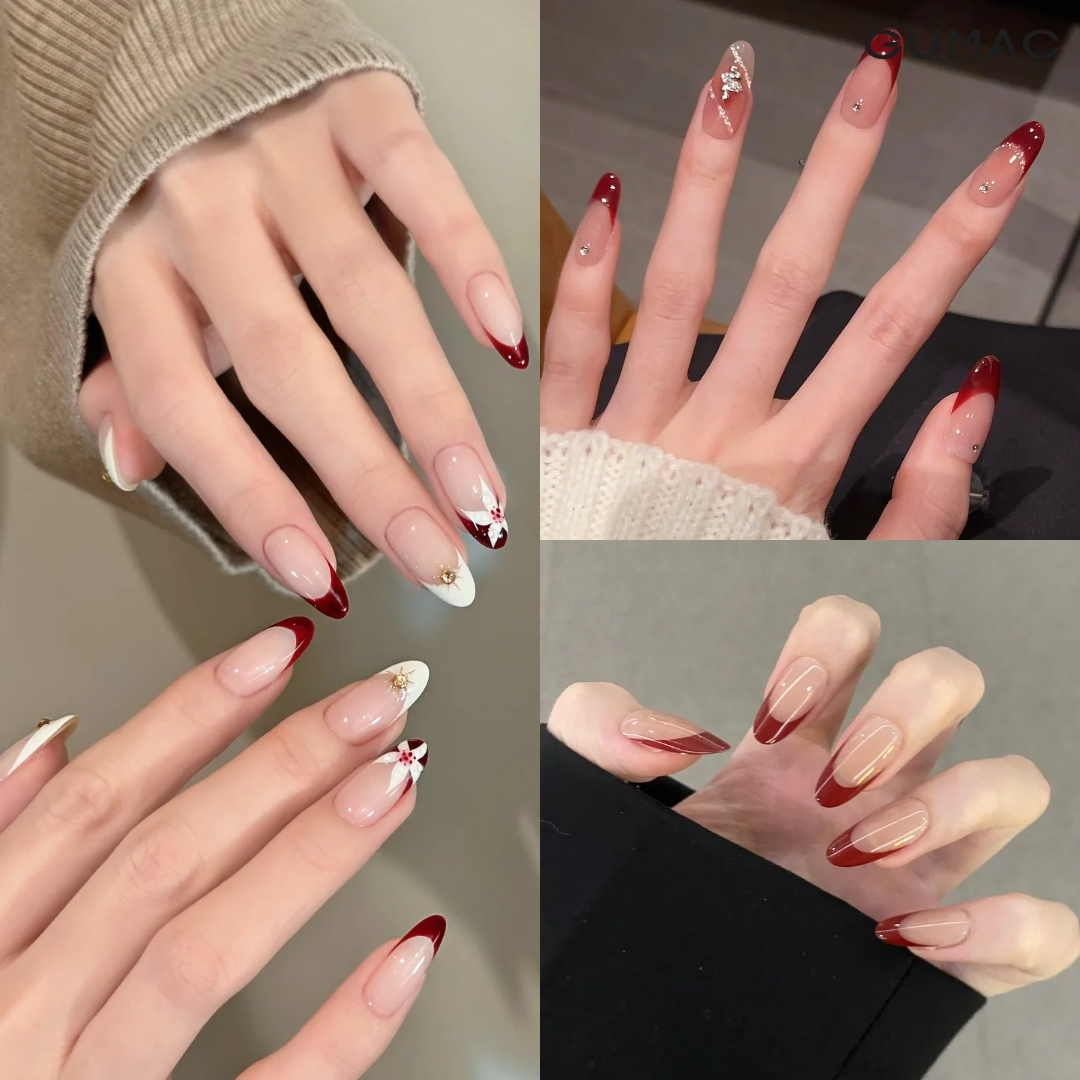 nail tet dep french dau mong