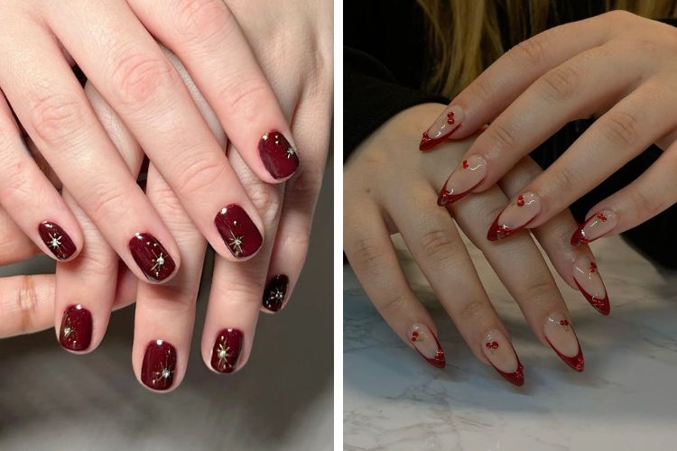 nail mau do man ton da nail-mau-do-man-ton-da