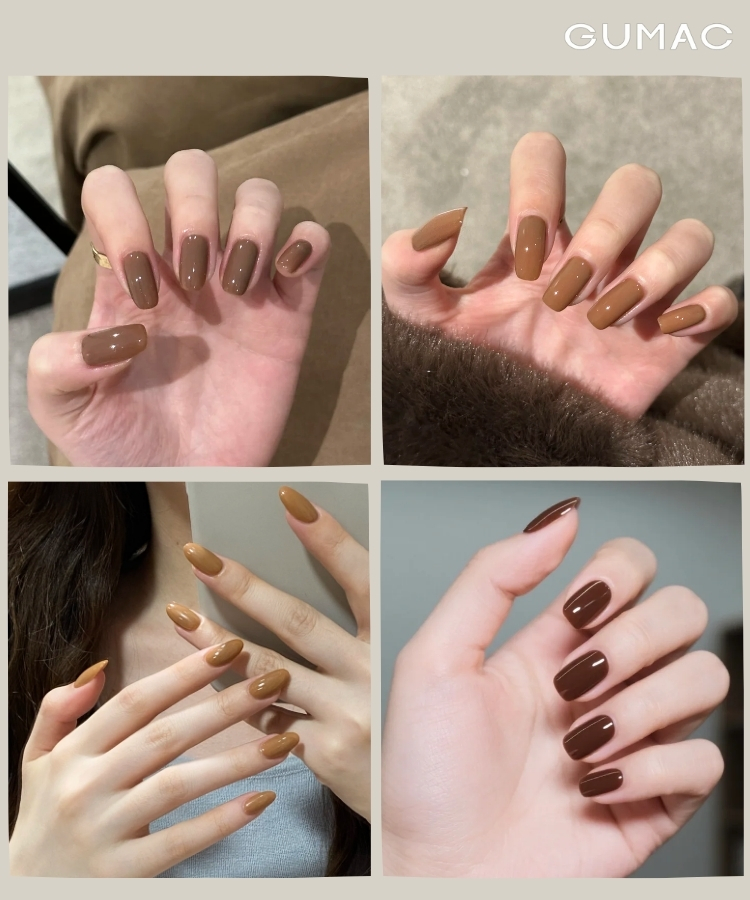 mau nail tron don gian