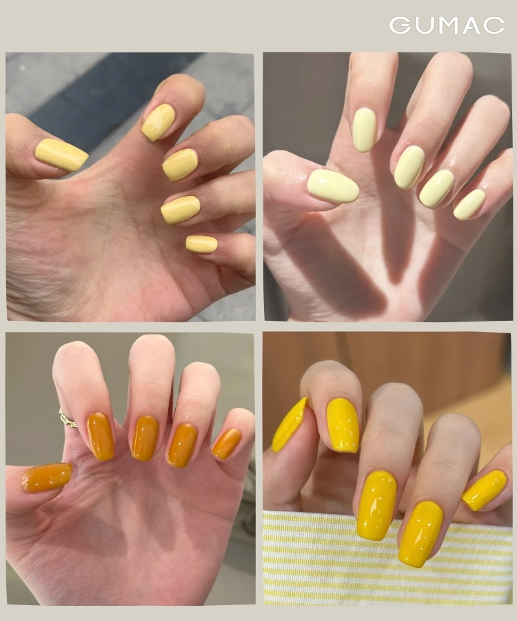 mau nail tron mong ngan