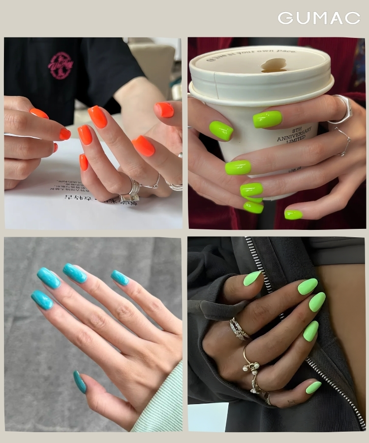 nail tron neon ca tinh bat mat